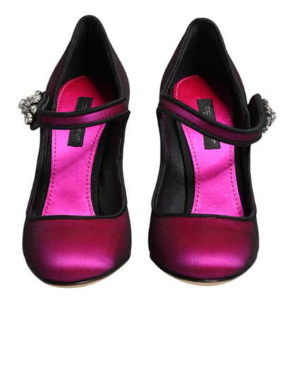 Zapatos de tacón Dolce & Gabbana rosas adornados