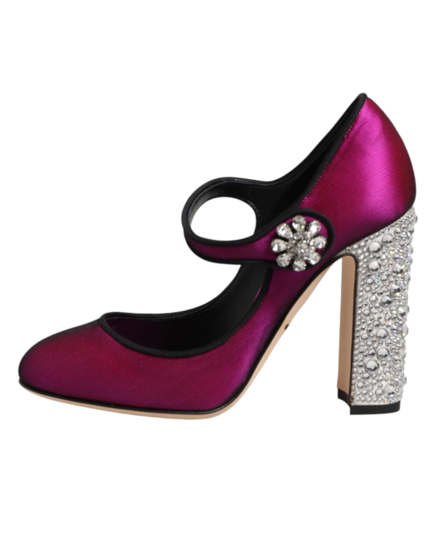 Zapatos de tacón Dolce & Gabbana rosas adornados