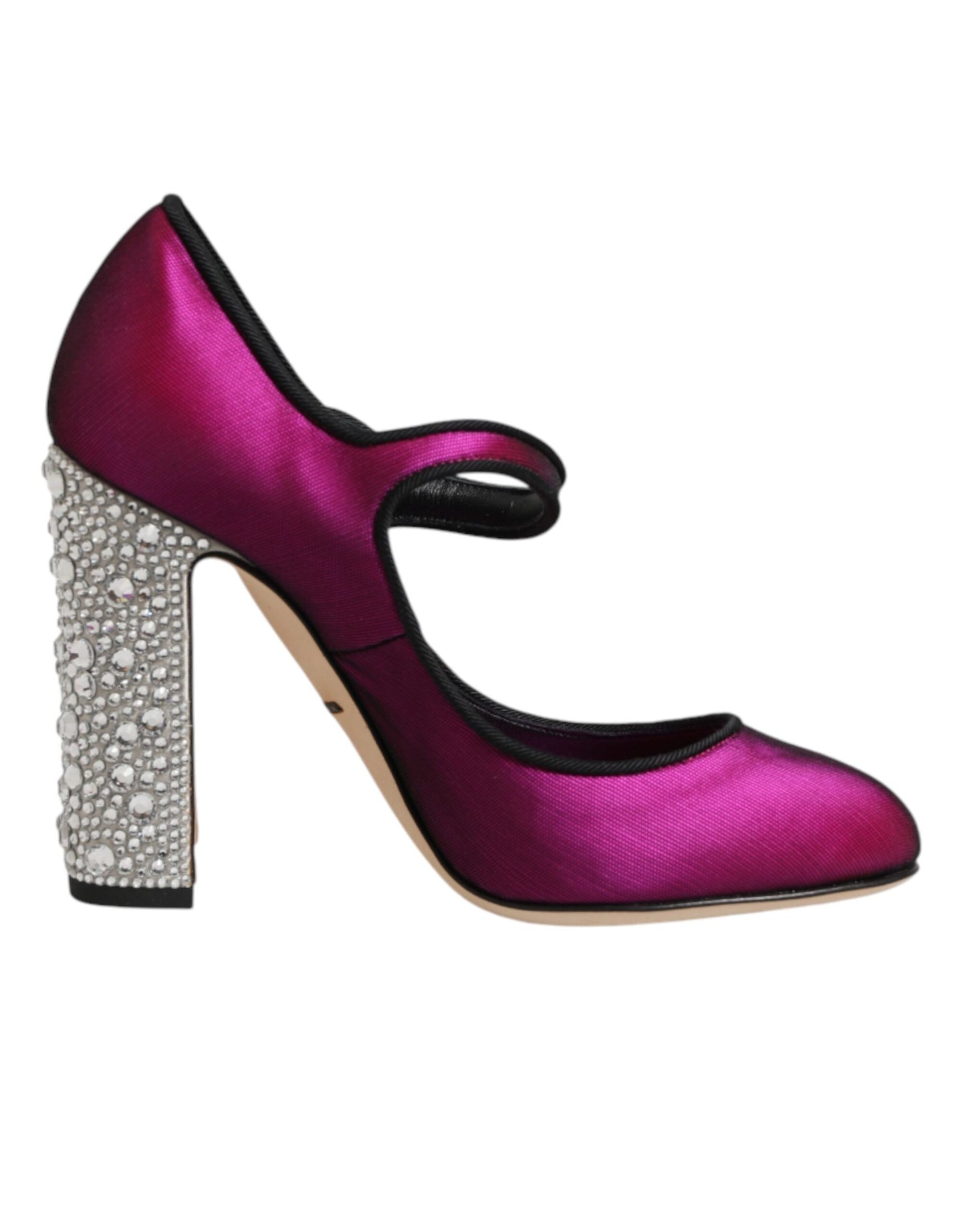 Zapatos de tacón Dolce & Gabbana rosas adornados