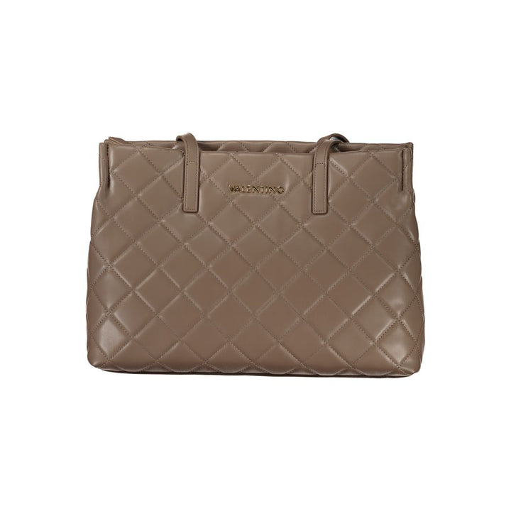 Mario Valentino Brown Polyurethane Women's Bag