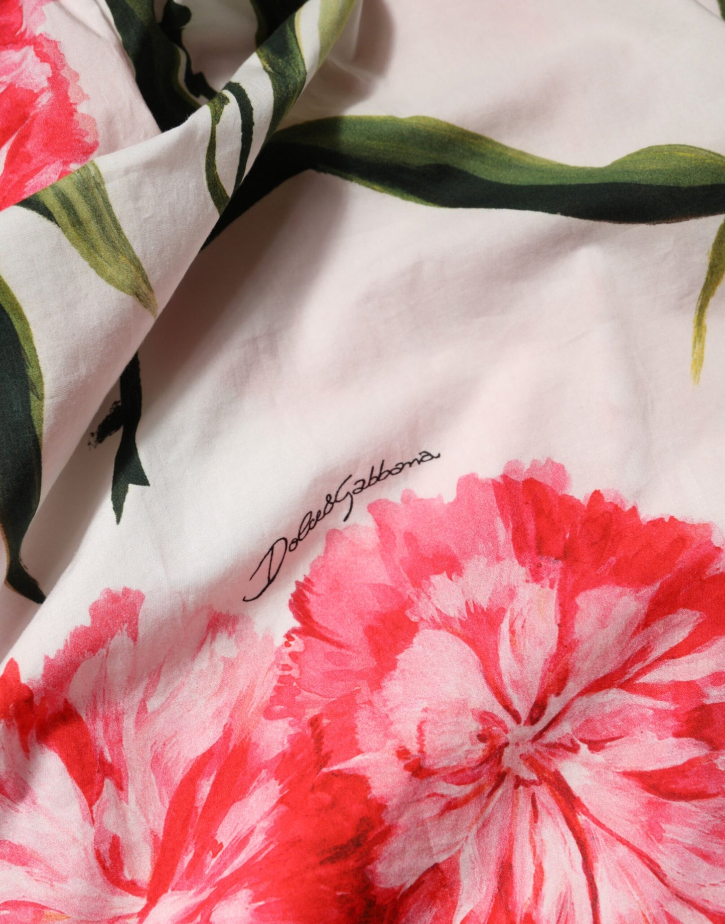 Blusa Dolce & Gabbana Multicolor Floral con Hombros Descubiertos