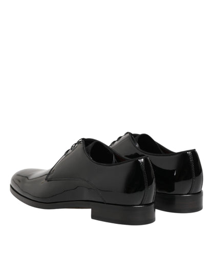 Zapatos de vestir tipo derby Dolce & Gabbana de piel de becerro negra