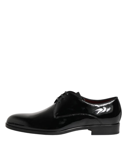 Zapatos de vestir tipo derby Dolce & Gabbana de piel de becerro negra