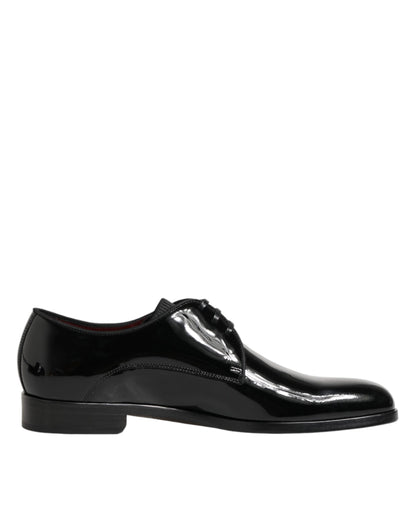 Zapatos de vestir tipo derby Dolce & Gabbana de piel de becerro negra