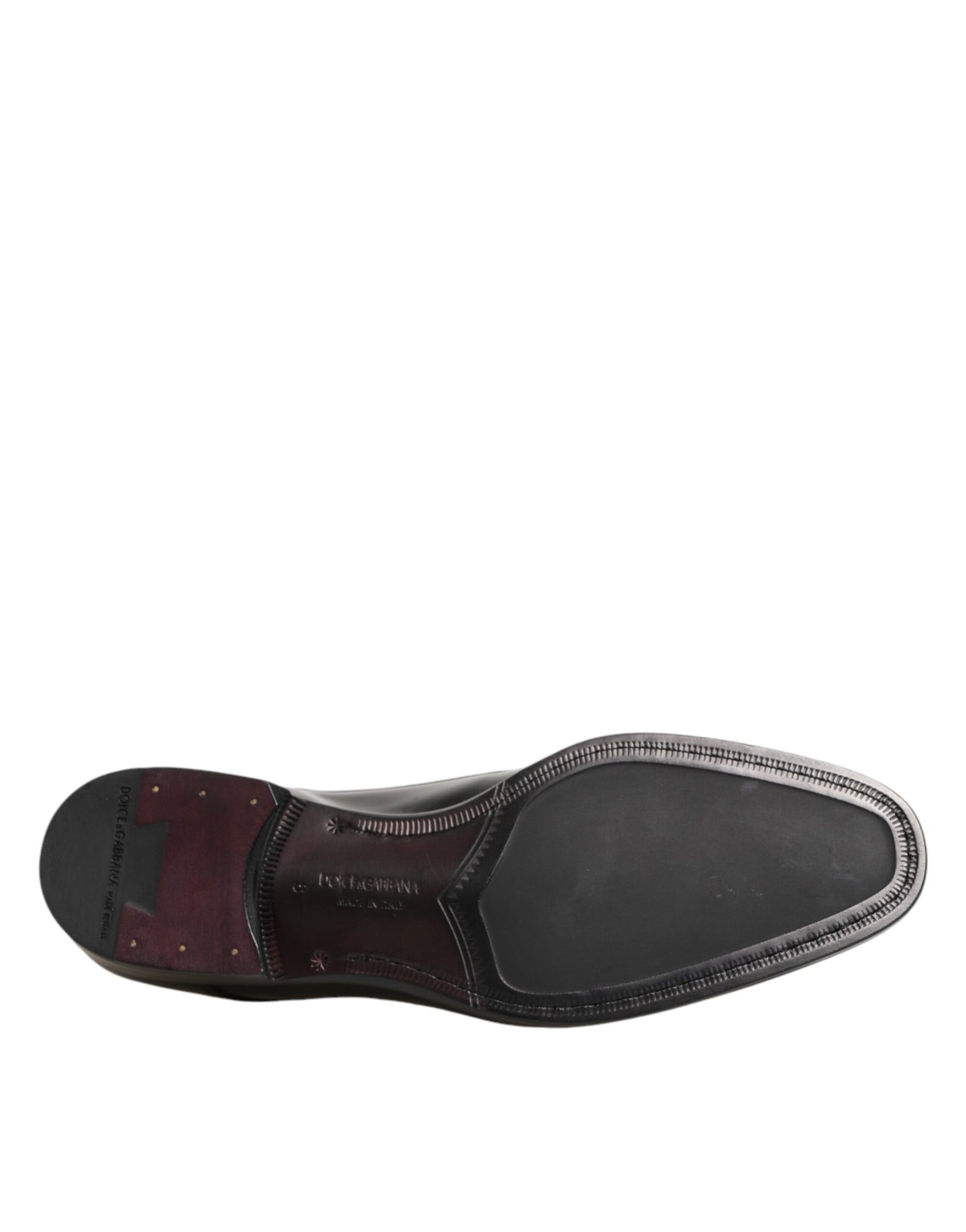 Zapatos de vestir tipo derby Dolce & Gabbana de piel de becerro negra