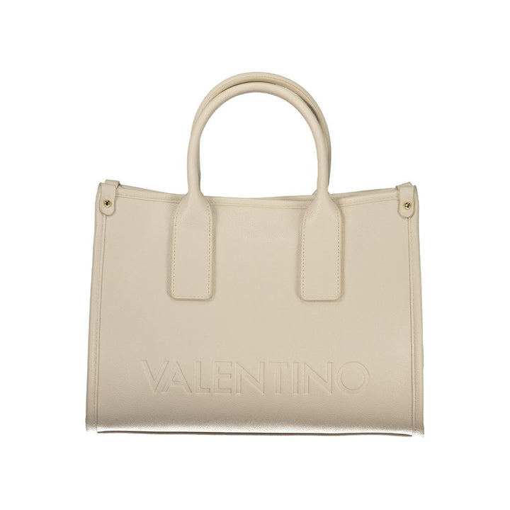 Mario Valentino Beige Polyurethane Women's Bag