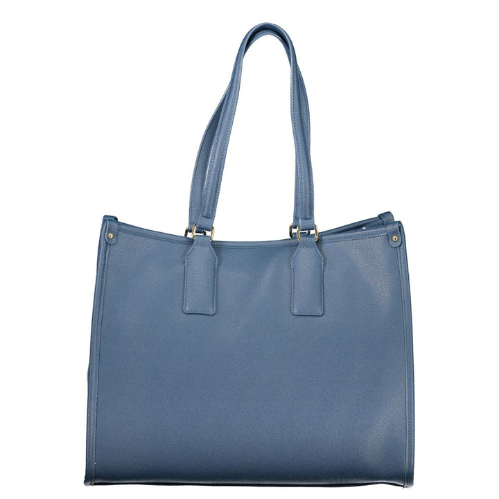 Mario Valentino Blue Polyurethane Women's Bag