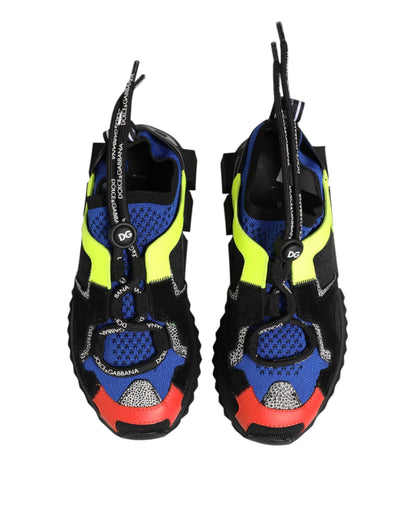 Dolce & Gabbana Multicolor Low Top Sorrento Sneakers Shoes