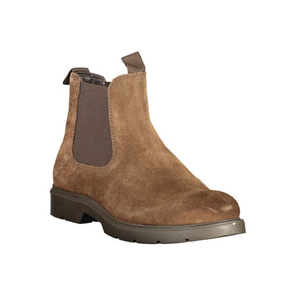 Lumberjack Marrone Leather Men Ankle Boot