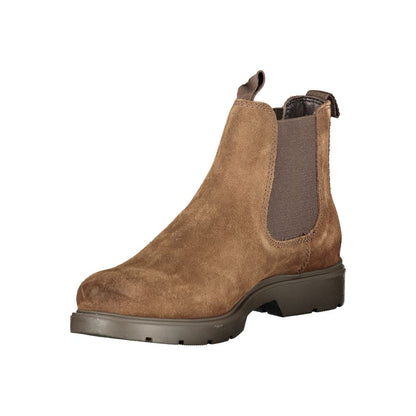 Lumberjack Marrone Leather Men Ankle Boot
