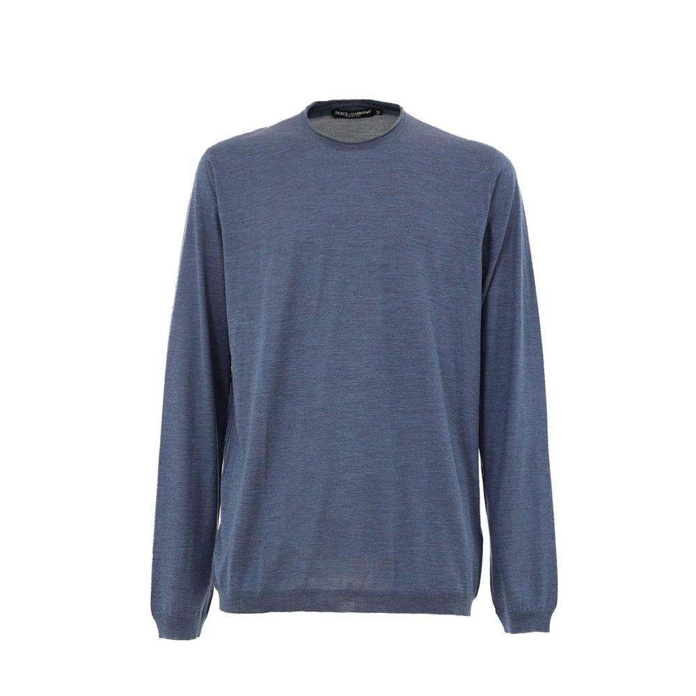Sudadera de seda azul de Dolce & Gabbana