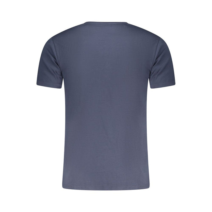 Aeronautica Militare Blu Cotton Men's T-Shirt