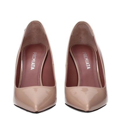 Premiata Pink Leather Pumps