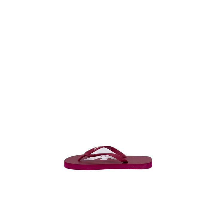 Tongs en caoutchouc multicolores Emporio Armani Underwear
