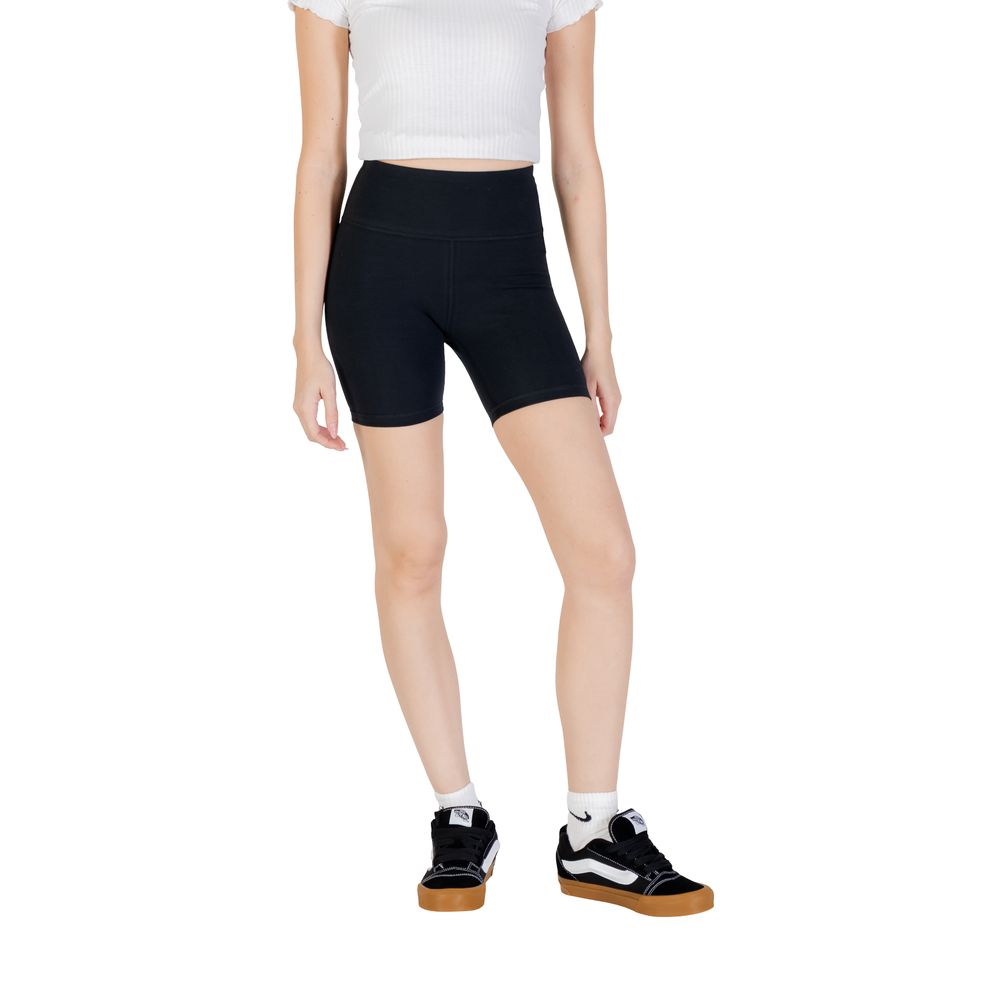 Converse Black Cotton Bermuda Shorts