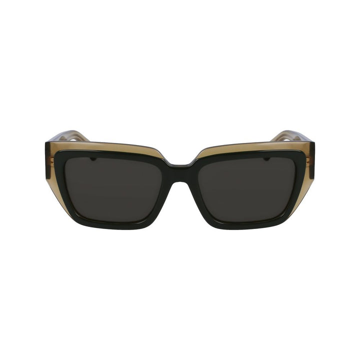 Ferragamo Bicolor Acetate Sunglasses