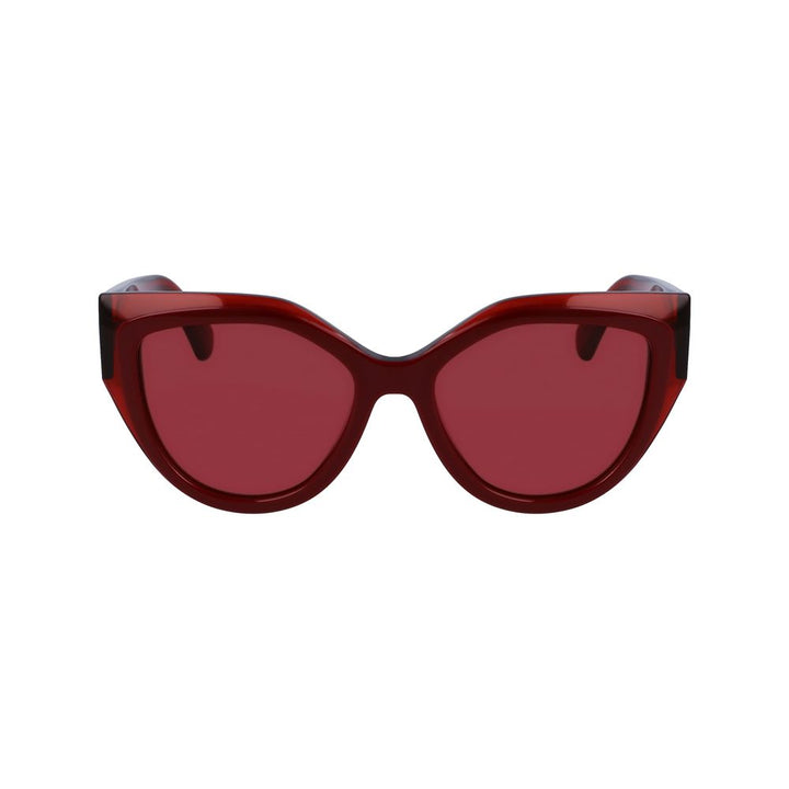 Ferragamo Multicolor Acetate Sunglasses