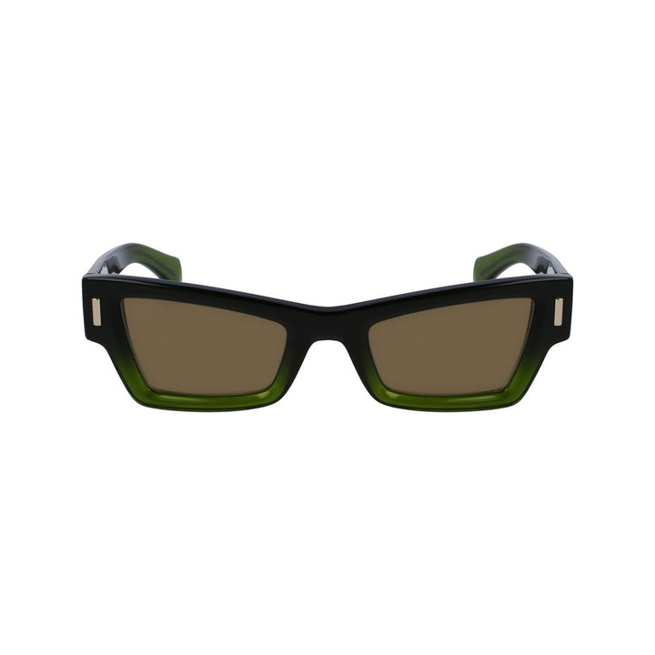 Ferragamo Bicolor Acetate Sunglasses