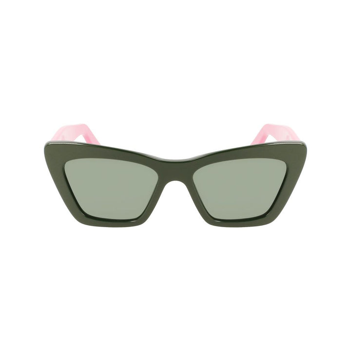 Ferragamo Bicolor Acetate Sunglasses