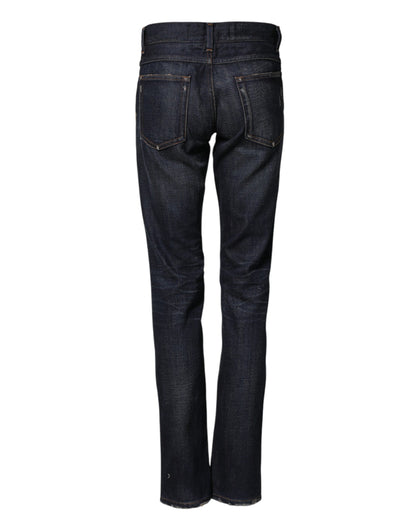 Reloj azul oscuro Dolce & Gabbana GOLD Jeans ajustados de mezclilla para hombre