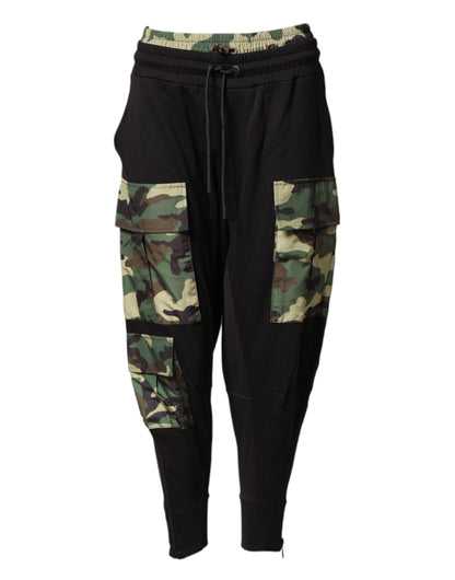Pantalones jogger cargo de camuflaje multicolor Dolce & Gabbana para hombre
