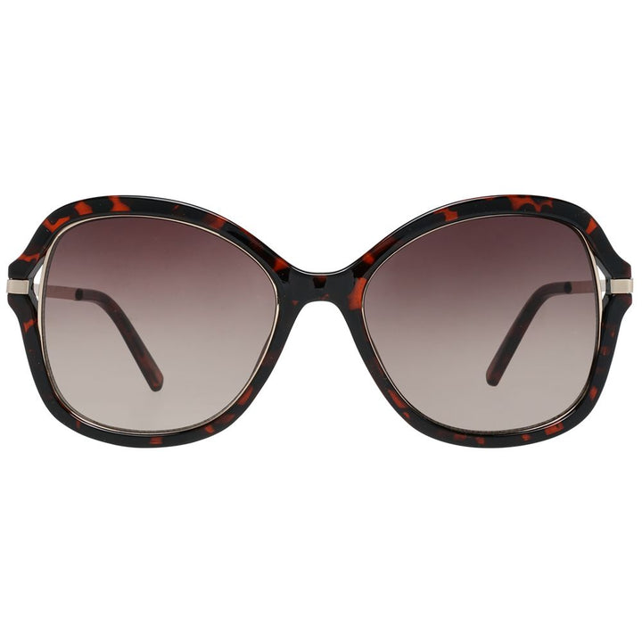 Guess Brown Metal & Plastic Sunglasses