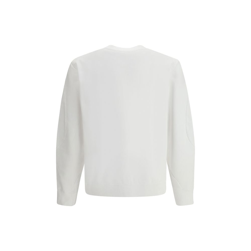 Sweat-shirt en coton blanc Givenchy