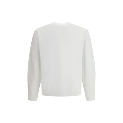 Sweat-shirt en coton blanc Givenchy