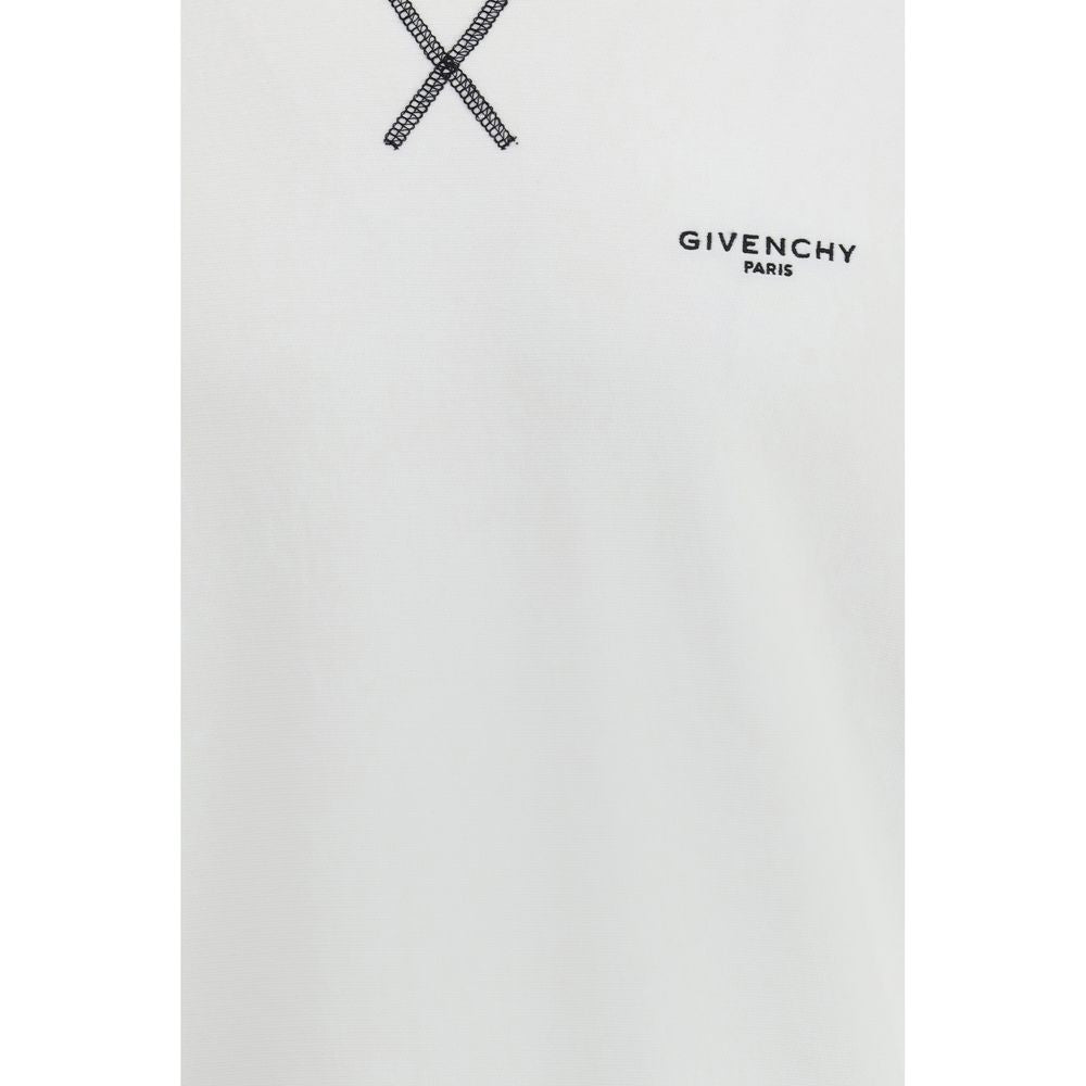 Sweat-shirt en coton blanc Givenchy