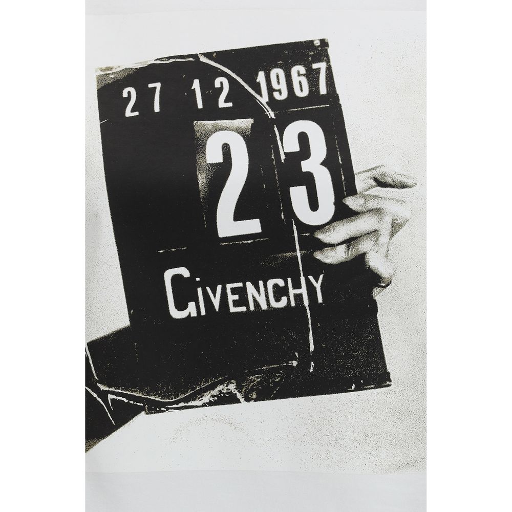 Camiseta Givenchy de algodón blanco