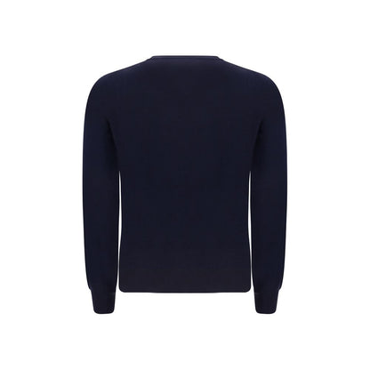 Sweat-shirt Brunello Cucinelli Oves Aries en laine bleue