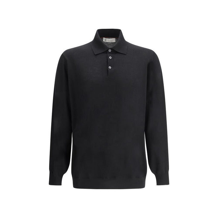 Brunello Cucinelli Black Cashmere Sweatshirt