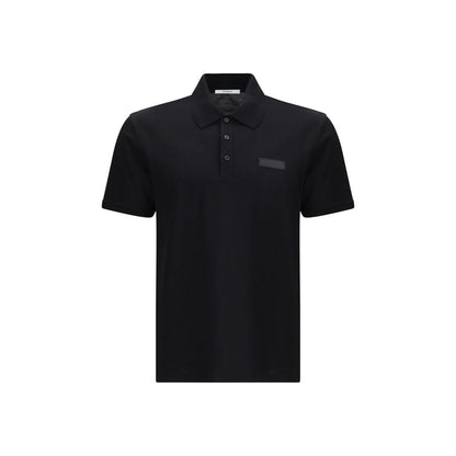 Polo de Algodón Negro Givenchy