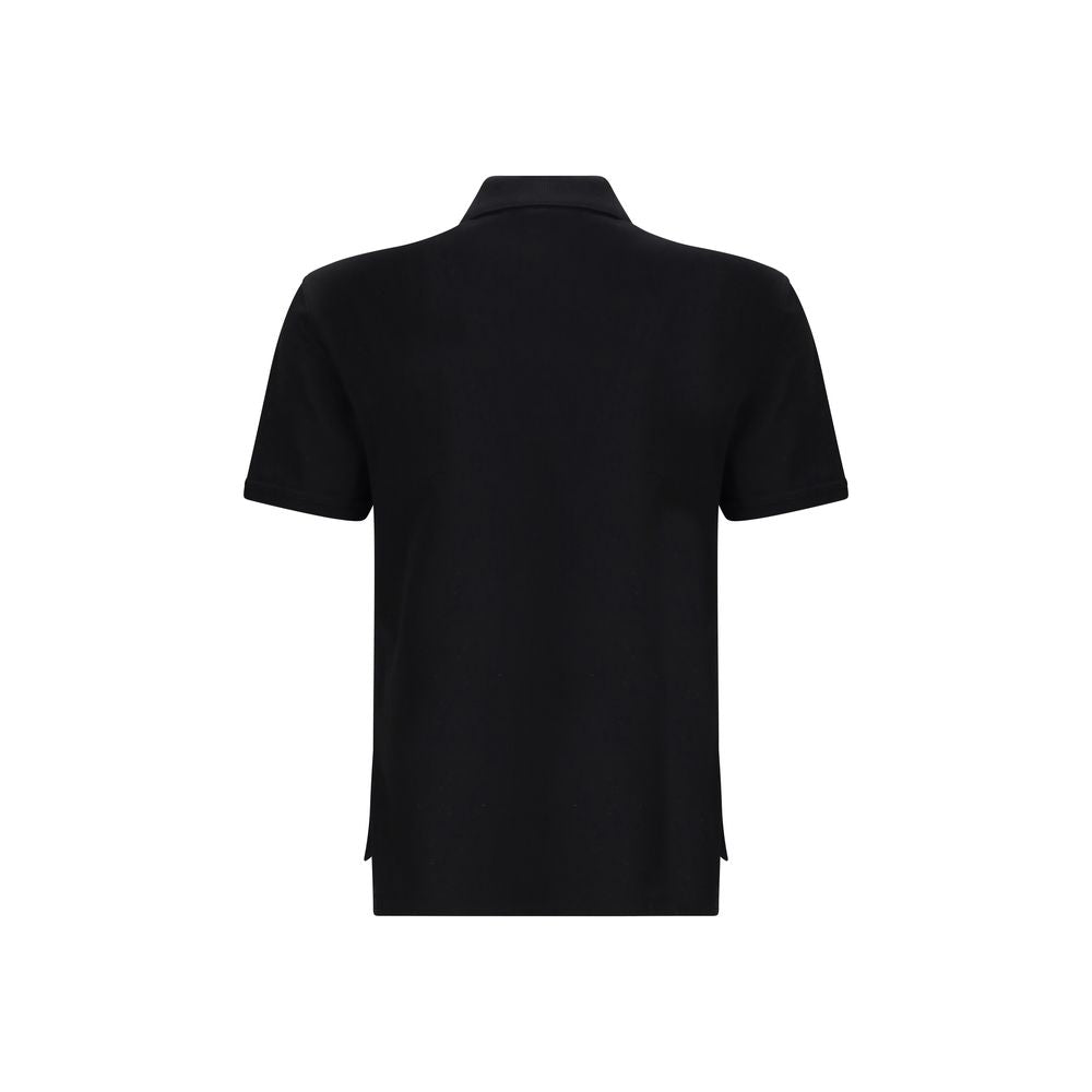 Polo de Algodón Negro Givenchy