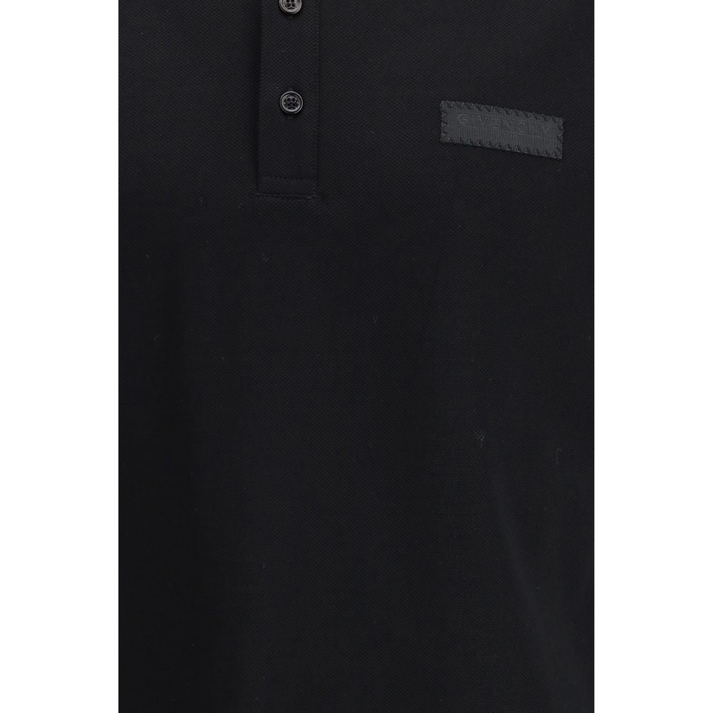 Polo de Algodón Negro Givenchy