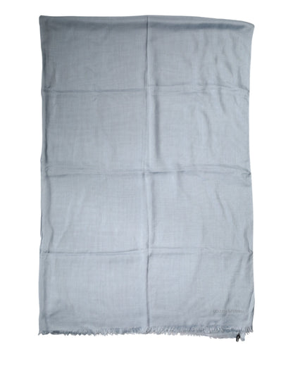 Chal de punto de cachemir Light Blue de Dolce & Gabbana