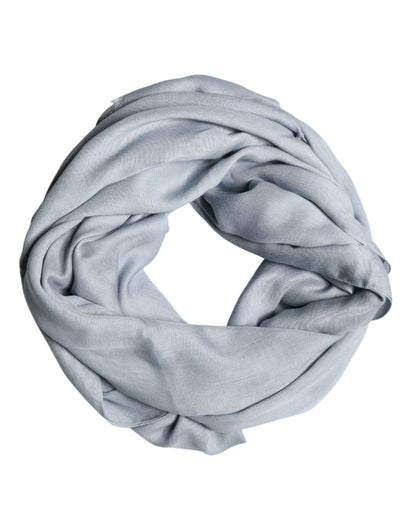 Chal de punto de cachemir Light Blue de Dolce & Gabbana