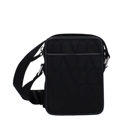 Bolso cruzado Valentino Garavani de tela negra
