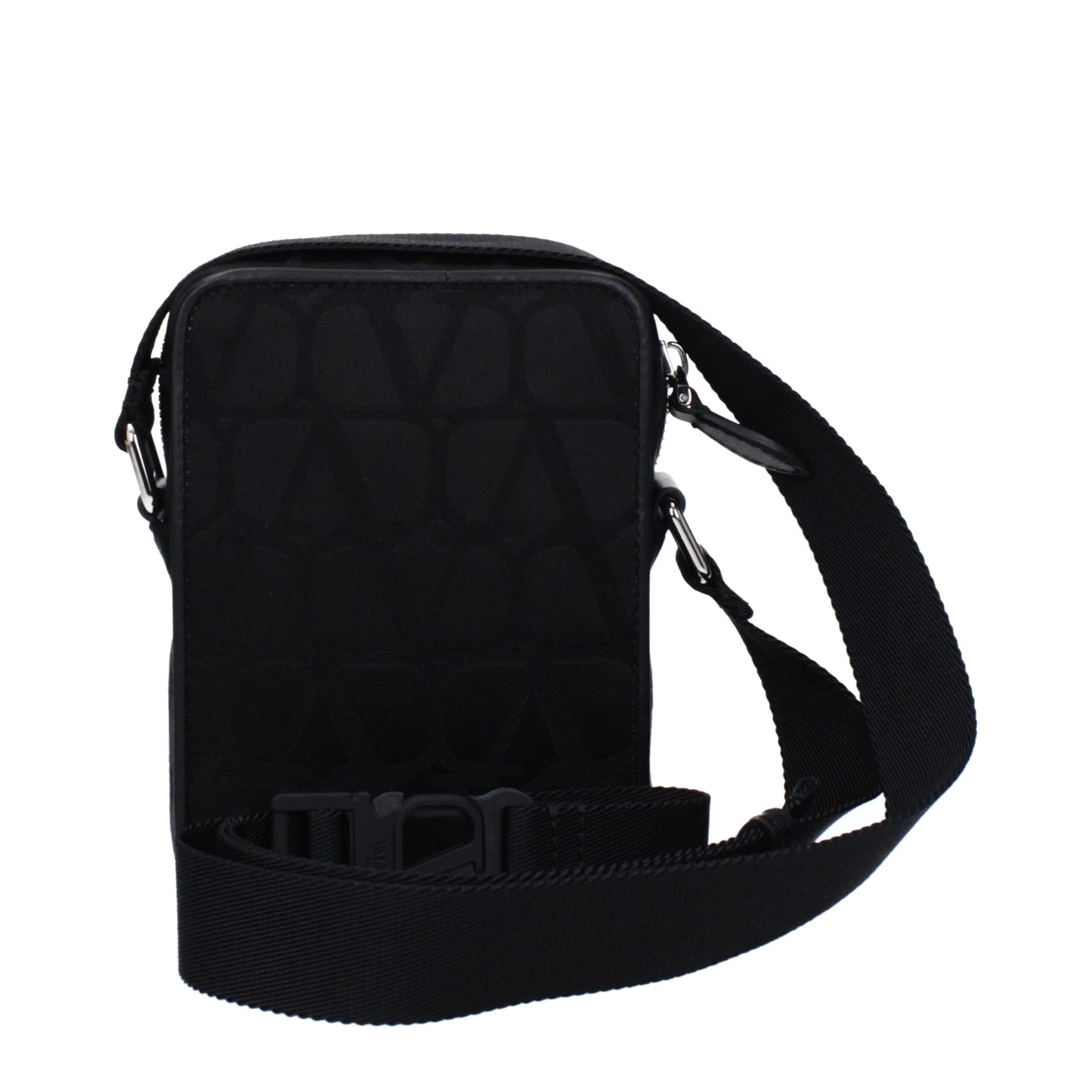 Bolso cruzado Valentino Garavani de tela negra