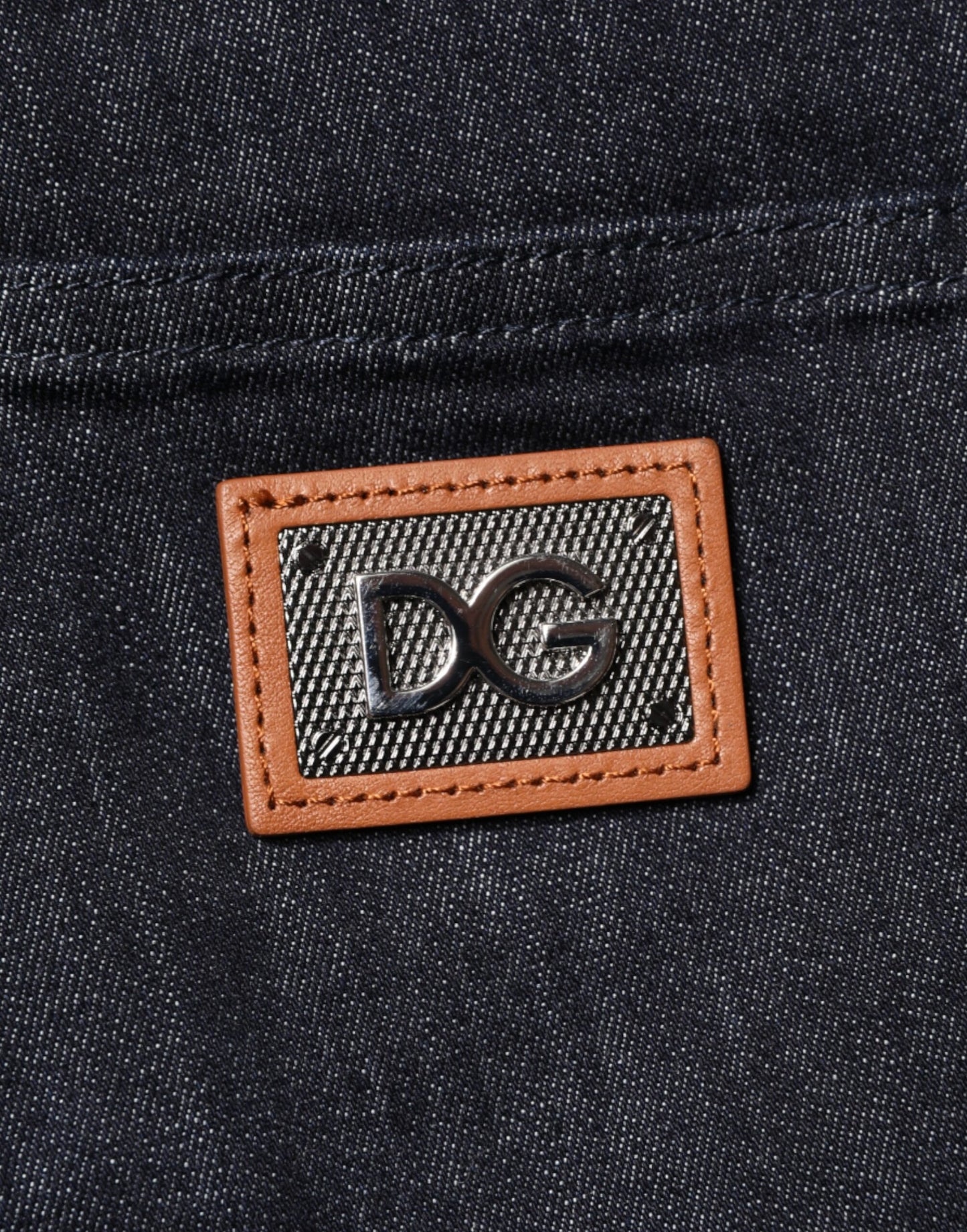 Dolce & Gabbana Vaqueros pitillo elásticos de algodón negro para hombre