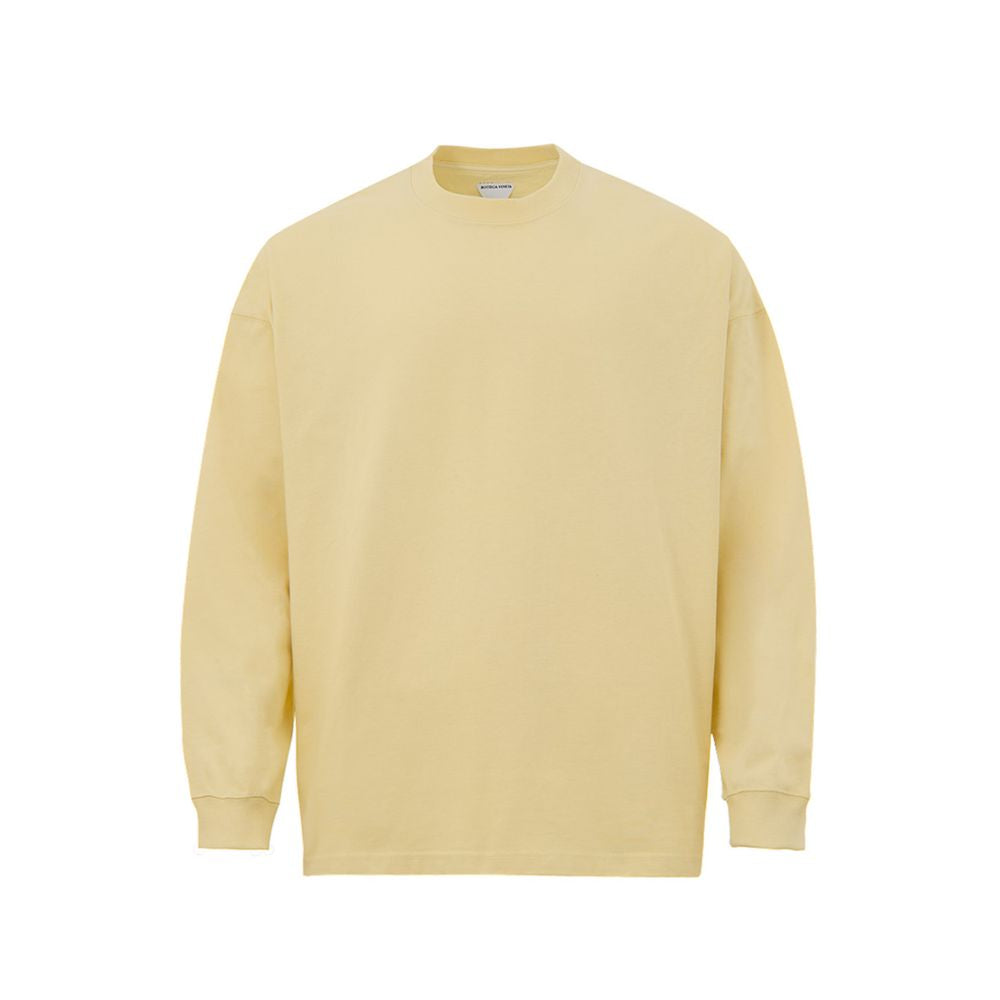 Sudadera de algodón amarilla Bottega Veneta