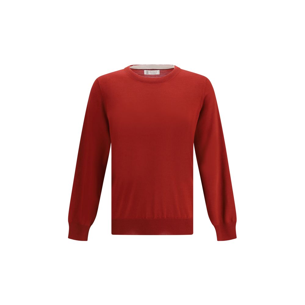 Sweat-shirt Brunello Cucinelli en laine multicolore Oves Aries