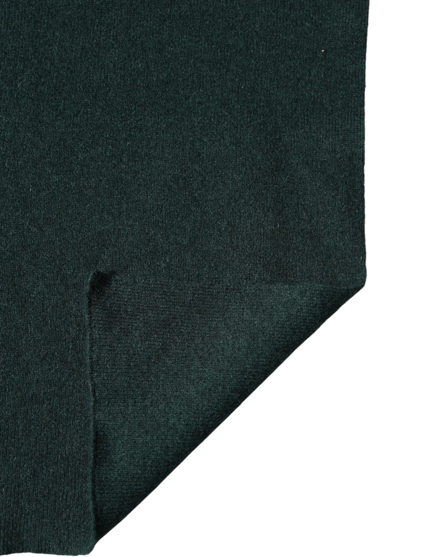 Dolce & Gabbana Écharpe Cachemire Vert Tricotée