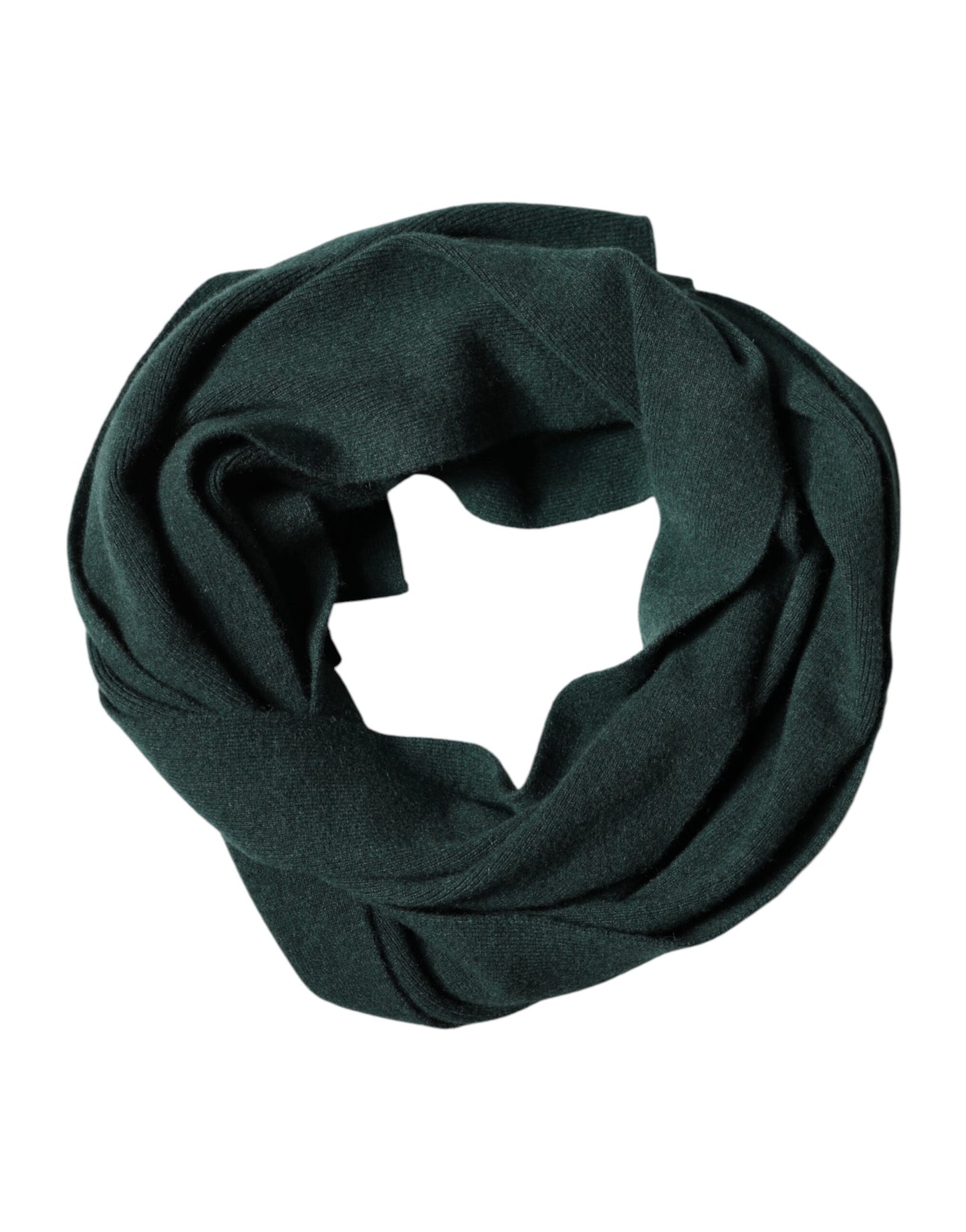 Dolce & Gabbana Écharpe Cachemire Vert Tricotée
