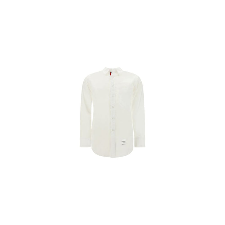 Thom Browne White Cotton Shirt