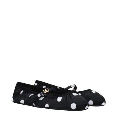 Bailarinas Dolce & Gabbana de tela negra