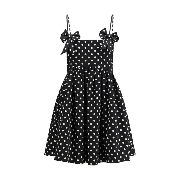 Ganni Black Recycled Polyester Casual Dress