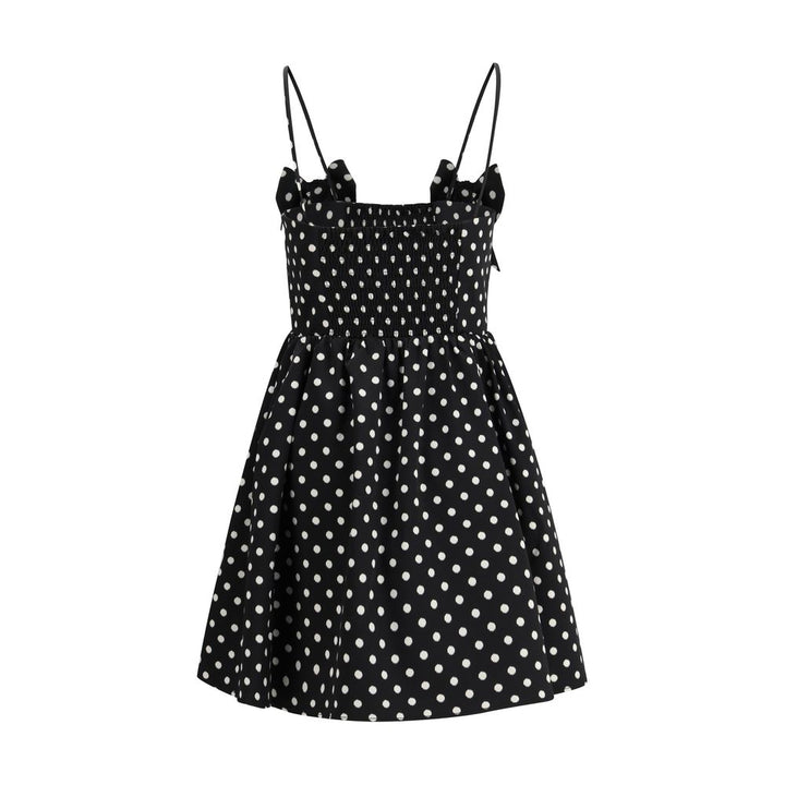 Ganni Black Recycled Polyester Casual Dress
