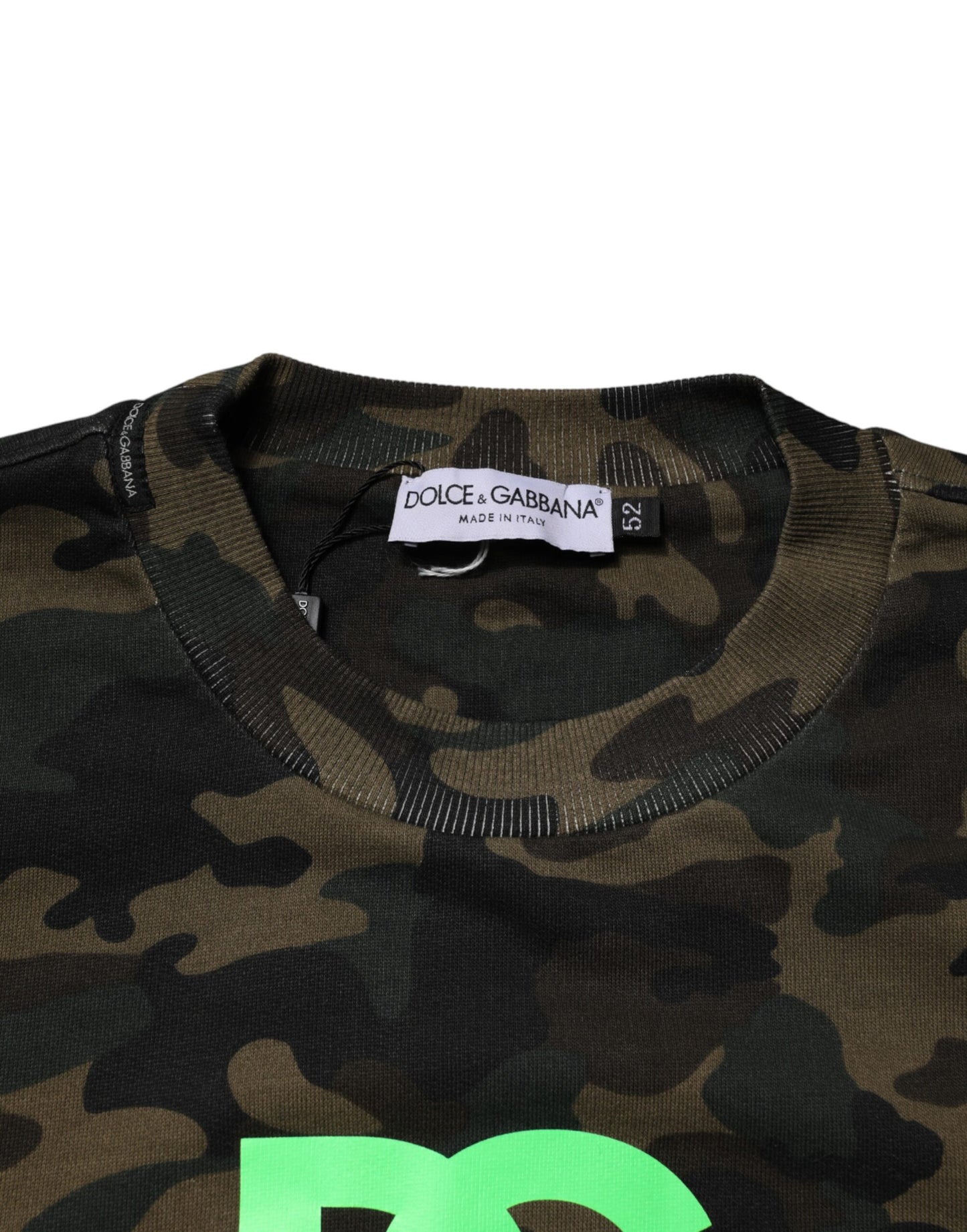 Sudadera de hombre Dolce & Gabbana camuflaje multicolor
