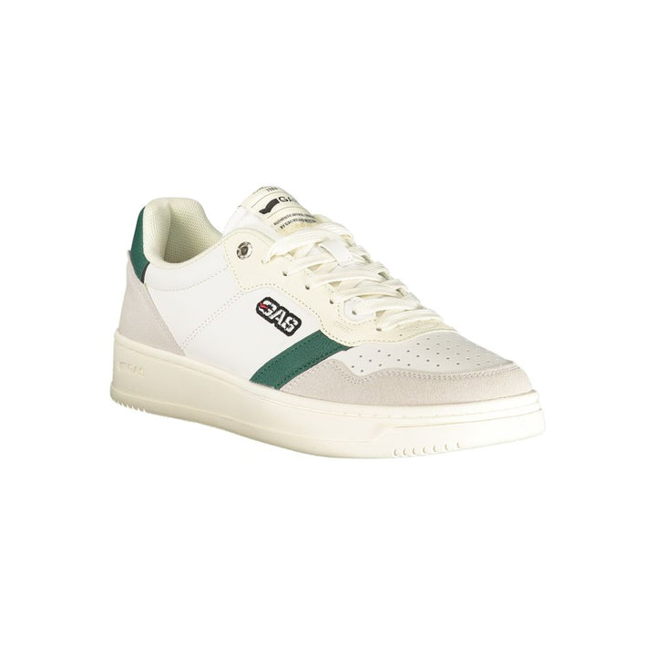 Gas Black Polyester Men Sneaker